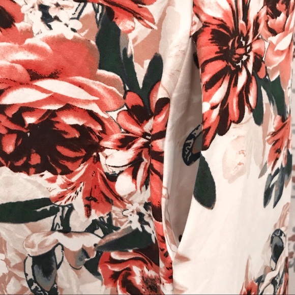 •ELDRIDGE• NWT Coral Floral Back-Strap Shift Dress - Picture 5 of 8